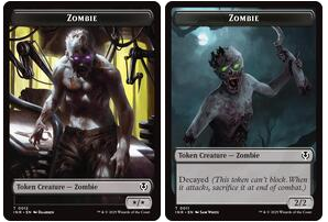 Zombie (0011) // Zombie (0012) Double-Sided Token
